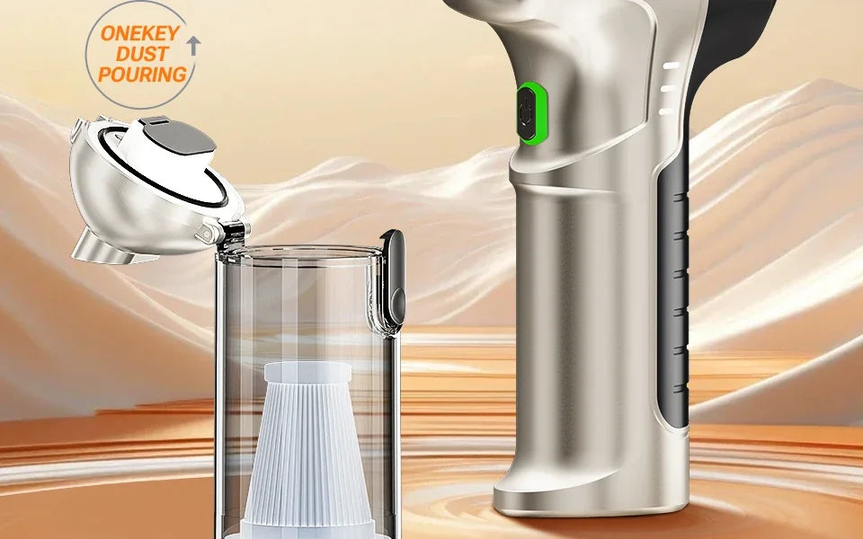 SZUK NEW C017MAX Car Vacuum Cleaner Wireless Mini Handheld Strong Suction Cleaning Machine Portable Vacuum Cleaner for Car Home