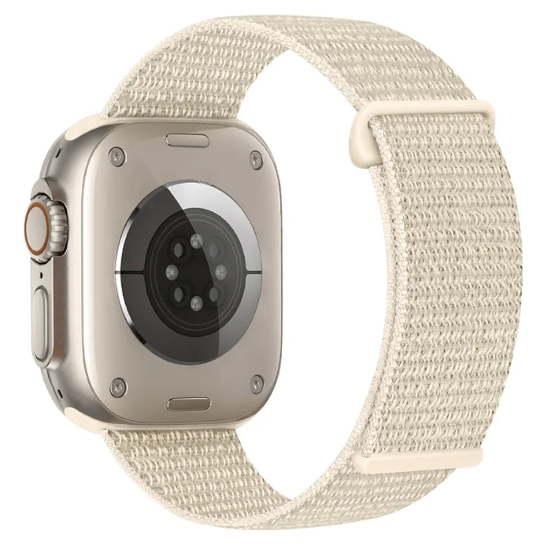 Nylon Loop Strap for Apple Watch Band 46mm 40mm 44mm 45mm 42mm 41mm 38mm Smart Belt Bracelet for IWatch Ultra 49mm 8/7/6/SE/5/4