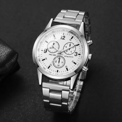 1/2PCS Fashion Men's Watches Set Casual Analog Quartz Business Watch Men Wristwatch Reloj Hombre（Without Box）