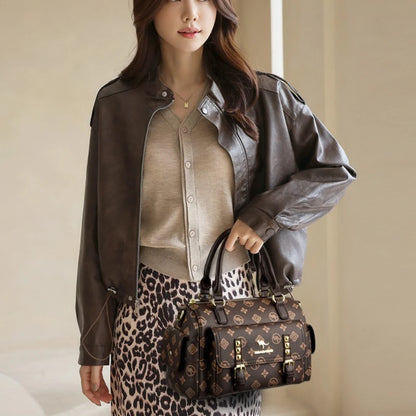 Luxury Designer Soft Leather Shoulder Crossbody Messenger Bags for Women 2026 High Quality Casual Ladies Purses and Handbags