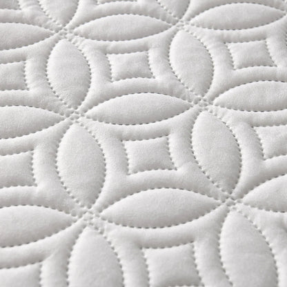 Ultrasonic Quilted Waterproof Antibacterial Mattress Protector Breathable Ultra Soft Noise Free 30CM Deep Pocket Fitted Sheet