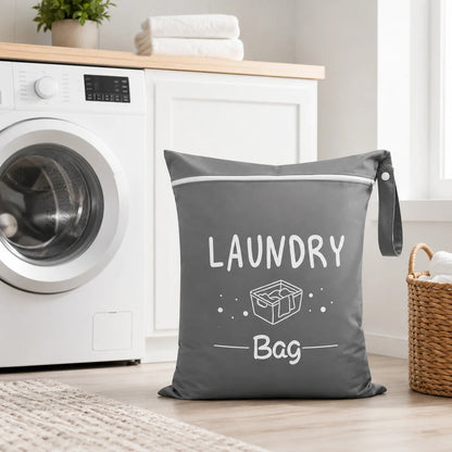 Portable Dirty Clothes Storage Bag Laundry Bags Oxford Waterproof Storage Pouch For Swimming Fitness Beach Clothes Organizer Bag