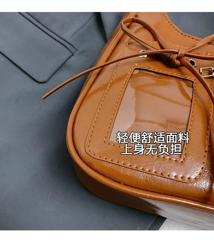 Koreańska Przezroczysta Torba Ita Bag JK Harajuku Duża Pojemność Torba Na Ramię Dla Kobiet Dziewcząt Torebka Y2k Kawaii Bolso Mujer