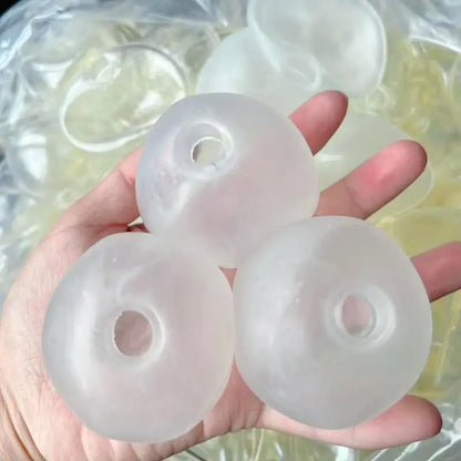 Dumpling Stress Ball Shell DIY Kit 1/5/10Pcs Stress Relief Toy Home Travel Decor For All Ages