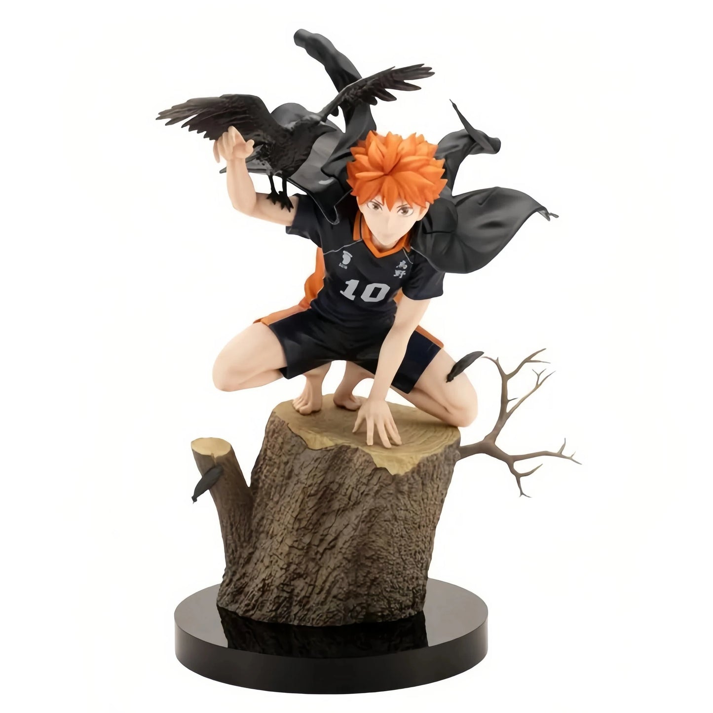 Haikyuu Gk 20cm Hinata Shoyo Tobio Kageyama Crow Stump Statue Model Cool Desktop Decoration Figure Collector Anime Fanatic