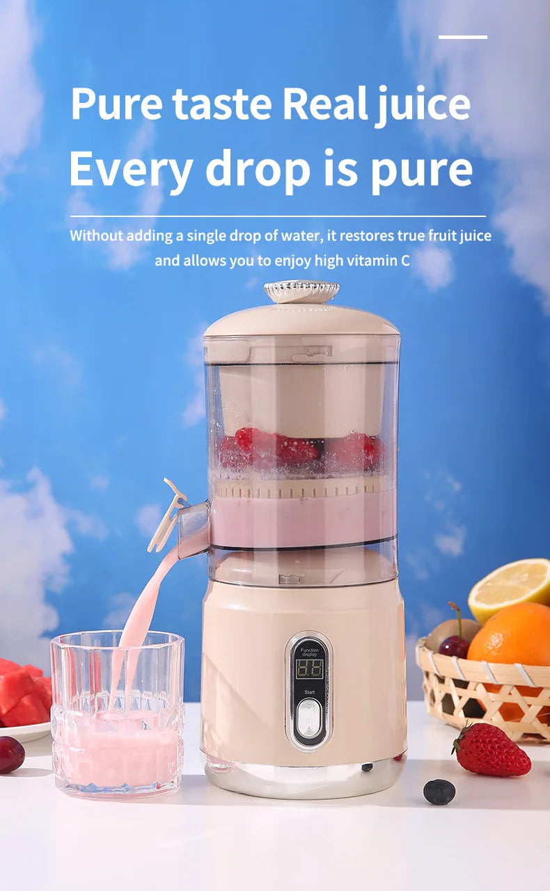 Portable Multifunctional Electric Orange Juice Maker Slag Juice Separation Small Home Appliance New Juicer Machine for Fresh Squ