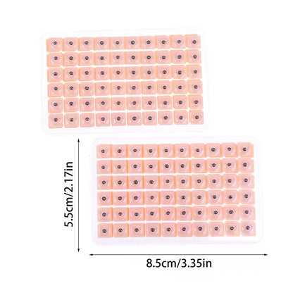 4 In 1 Set Multi-Condition Ear Seeds Acupuncture Auricular Sticker Kit 600pcs With Acupressure Chart Tweezer Auricular Probe