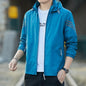 UPF50+Sunscreen Jacket 2025 Summer Thin Breathable Outdoor Cycling Sports Ice Silk Cardigan Coat Casual Men's Sunscreen Clothing