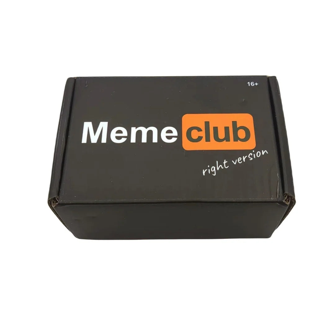 "Meme Club: Right Version"，Russian Version of the Board Game, Interactive Tabletop Game, Card Game Suitable for Company Gatherings, Holiday Gift.