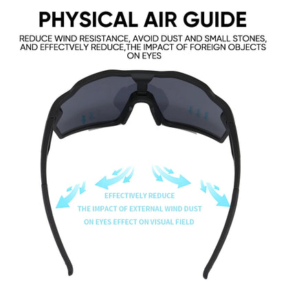 BUCKLOS Cycling Glasses Bike Goggle Outdoor Sport UV Protection Eyeswear Sunglasses Basic/Polarized Bicycle Glasses for Road MTB