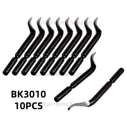 Deburring Tool Set RB1000 with Swivel Blades 1 or 11 PCS BS1010 BS1018 BK3010 BS3010 Metal Handle Deburr Tool Edge Burr Remove