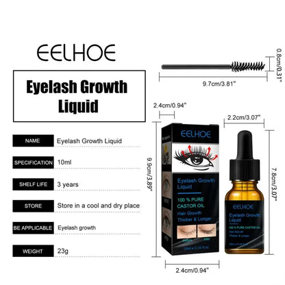 Fast Eyelash Growth Serum Eyebrow Enhancer Products Longer Fuller Thicker Lashes Eyelashes Enhancer Care Women Korean Cosmetics