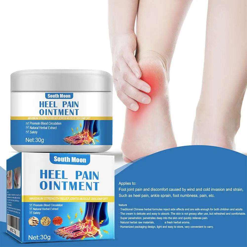 10/5/3/1pcs Heel Pain Ointment Achilles Tendonitis Fasciitis Plantar Alleviate Cream Foot Bone Spur Ache Massage Health Care