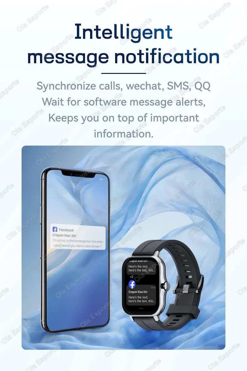 2025New Upgrad Smart Watch For Men Women 1.83Inch Full Touch Display BT Call Sports Monitoring SmartWatch For Android&IOS Phone