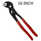Water Pump Pliers Quick-release Plumbing Pliers Straight Jaw Groove Joint Set Combination Tools Adjustable Universal Wrench Pipe