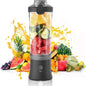 Household Fruit Juicer Portable Electric Juicer Blender USB Rechargeable Fruit Mixer 600ML Fruit Juicer Multi-functional Blender