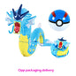 Pokemon ball deform Figure Pikachu Charizard Venusaur Blastoise Gyarados Solgaleo Lunala Action Figurine pokeball poke child Toy
