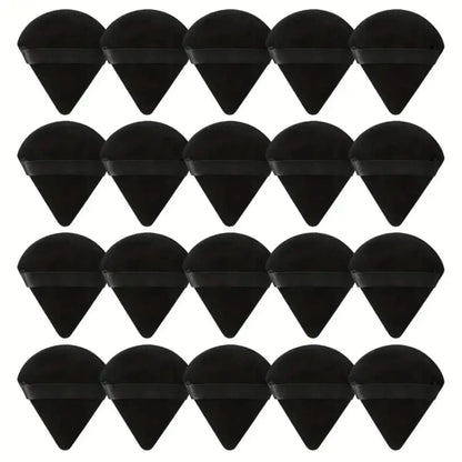 5/10/20/30/50Pcs Powder Puff Face Soft Triangle Makeup Powder Puff Velour Makeup Sponge Beauty Setting for Contouring