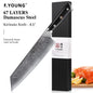 F.YOUNG Professional Kitchen Knives Damascus Steel Japanese Chef Knife Slicer Sashimi Utility Fruit Cooking Kitchenware Utensils