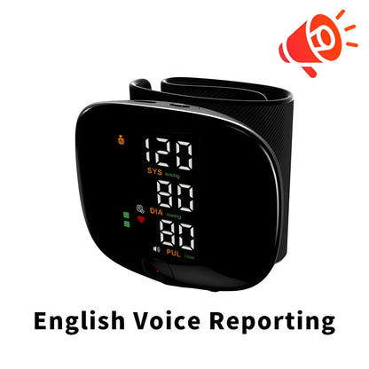 Sphygmomanometer Wrist Type Health Test BP Household instrument Blood Pressure Digital Monitor Heart Rate Health Measurement