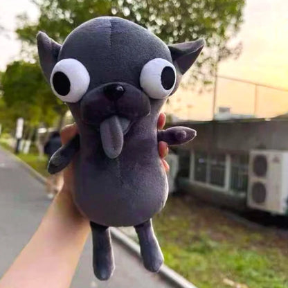 15/25cm Stuffed Animals Chihuahua Plush Toy Keychain Pendant Puppy Pet Chihuahua Dolls Kawaii Realistic Chihuahua Simulation Dog