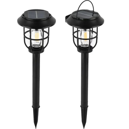3IN1 Outdoor Solar Camping Wall Lamps Lawn Lamps Floor Lamp LED Induction Lamps Garden Landscape Lamps Decorative Tungsten Lamp