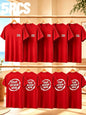 5 PCS Customized Men's T-Shirts. Design Your Logo Pattern. Breathable, lightweight. Suitable for Giving as Gifts to Others. Work
