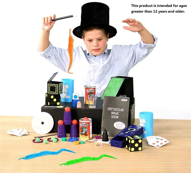 Fuzzy Magic Worm Trick Toys For Kids Wiggly Twisty Worm On a Invisible String Carnival Party Favors Children Magic Props