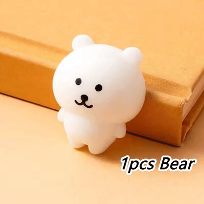 Soft Self deprecating Bear Squeeze Stress Relief Toy Pinch Small Nose Ga Slow Rebound Decompression Squishy Toys For Kid Gifts