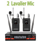 SENNESAI Ew100g3 Professional Dual Wireless Microphone Stage Performance 2 Channels 600-699MHz UHF Karaoke Metal Handheld