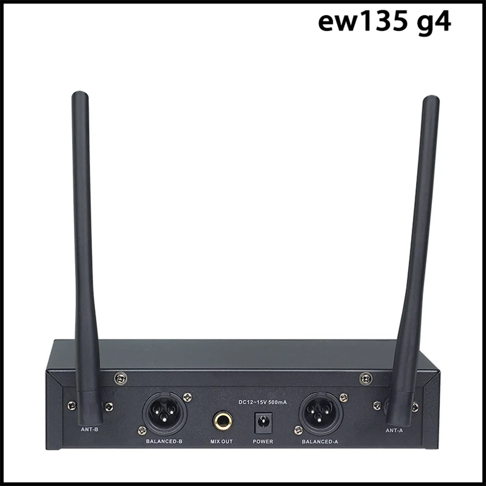 Professional 135G4 SKM9000 2 Channel UHF Wireless Dynamic Microphone 100G4 System DJ Karaoke Stage Performance