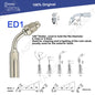 Woodpecker DTE Dental Endo Tips Ultrasonic Scaler Tips Scaling Tips ED-Series Fit NSK SATELEC Scaler Handpiece Dentistry Product