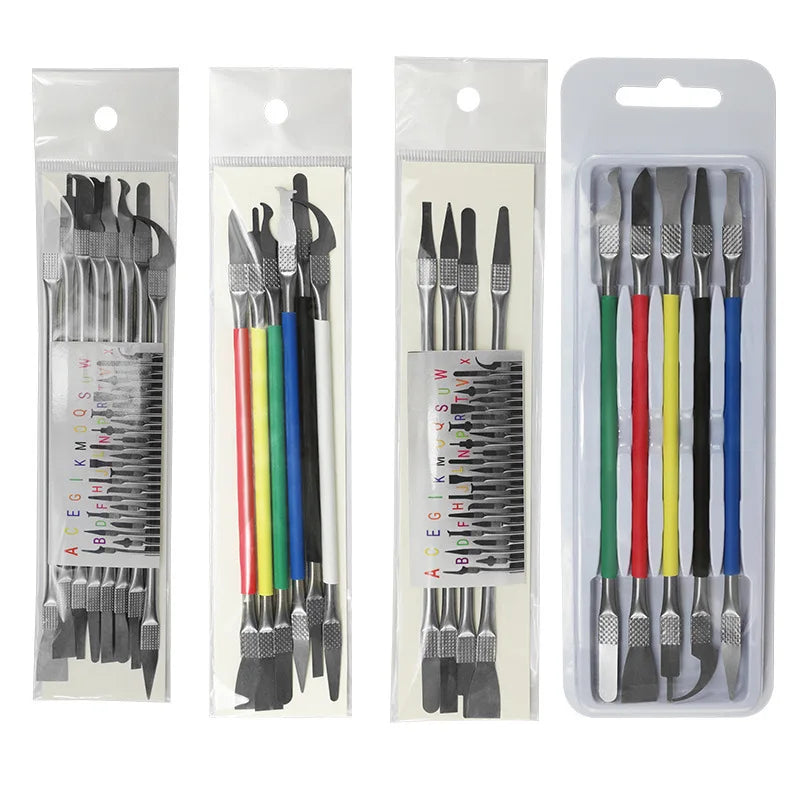 IC Chip Repair Tools Kit Precise Thin Blade CPU NAND BGA Glue Removal Phone Tablet PC Disassembly Durable Maintenance Knife Set