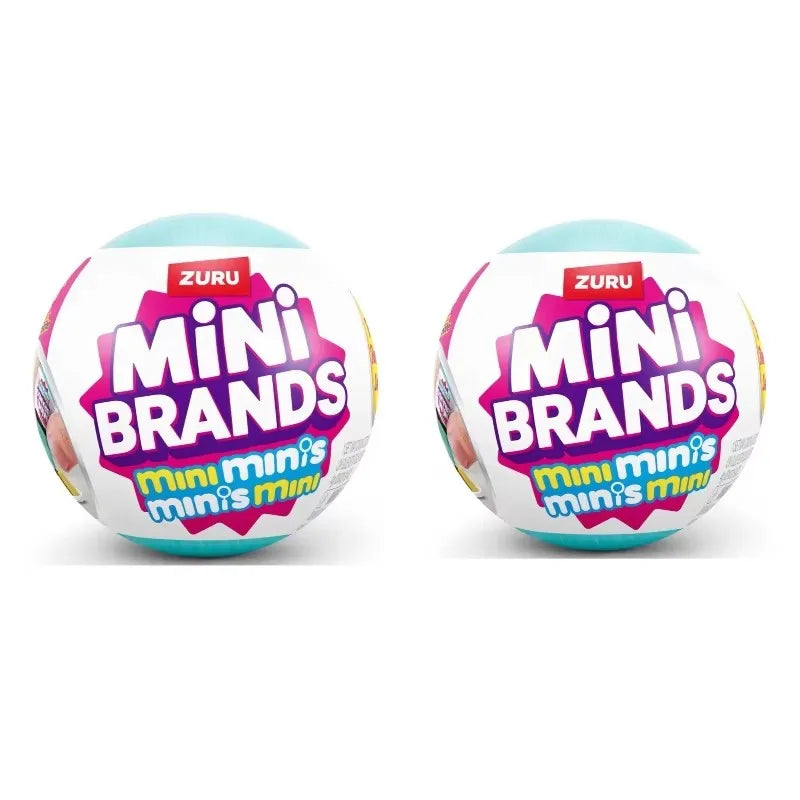 Zuru Mini Brands Fridge Blind Box: 5 Mystery Toys! Miniature Grocery Collectibles for Dollhouse & Kids' Play. My Melody