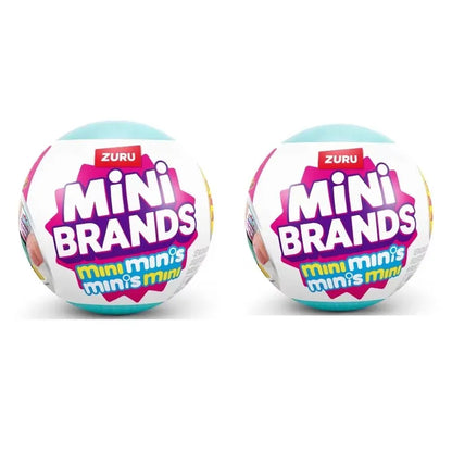 Zuru Mini Brands Fridge Blind Box: 5 Mystery Toys! Miniature Grocery Collectibles for Dollhouse & Kids' Play. My Melody