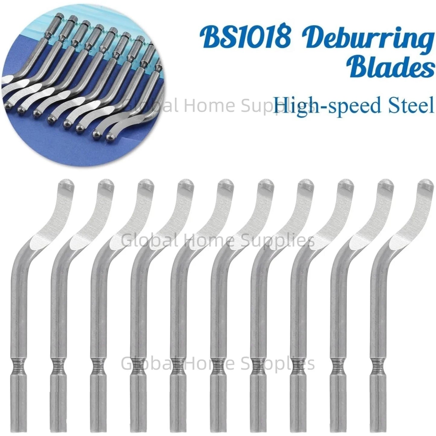 Deburring Tool Kit RB1000 Handle with BS1018 Blades Burring Blade Burring Pen For Pipe Copper Burrs Removal Trimming Tool