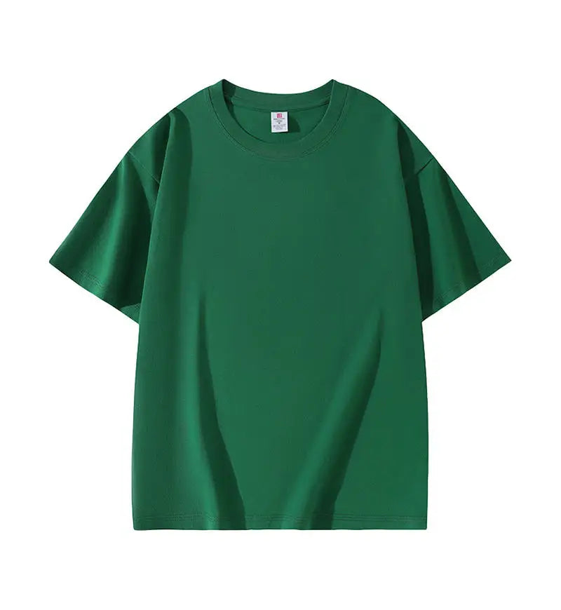 3pcs/lot Custom Workwear 100% Cotton T Shirt 220g Printed Embroidered Team Group Clothing Personalized Work Clothes Uniforms
