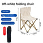Outdoor Folding Tables and Chairs, Portable Carbon Steel Chairs for Wild Camping, Picnics and Outings