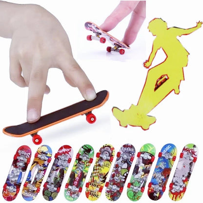 3 PCS Fingerboard Finger Scooter Mini Skateboard Deck Alloy Antistress Tech Bracket Desktop Toys Training Cool Extreme Sport