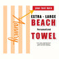 Personalized Striped Beach Towel Custom Name/Logo Microfiber Towel Thin Quick Dry Absorbent for Beach Swimming Yoga Bath Sports