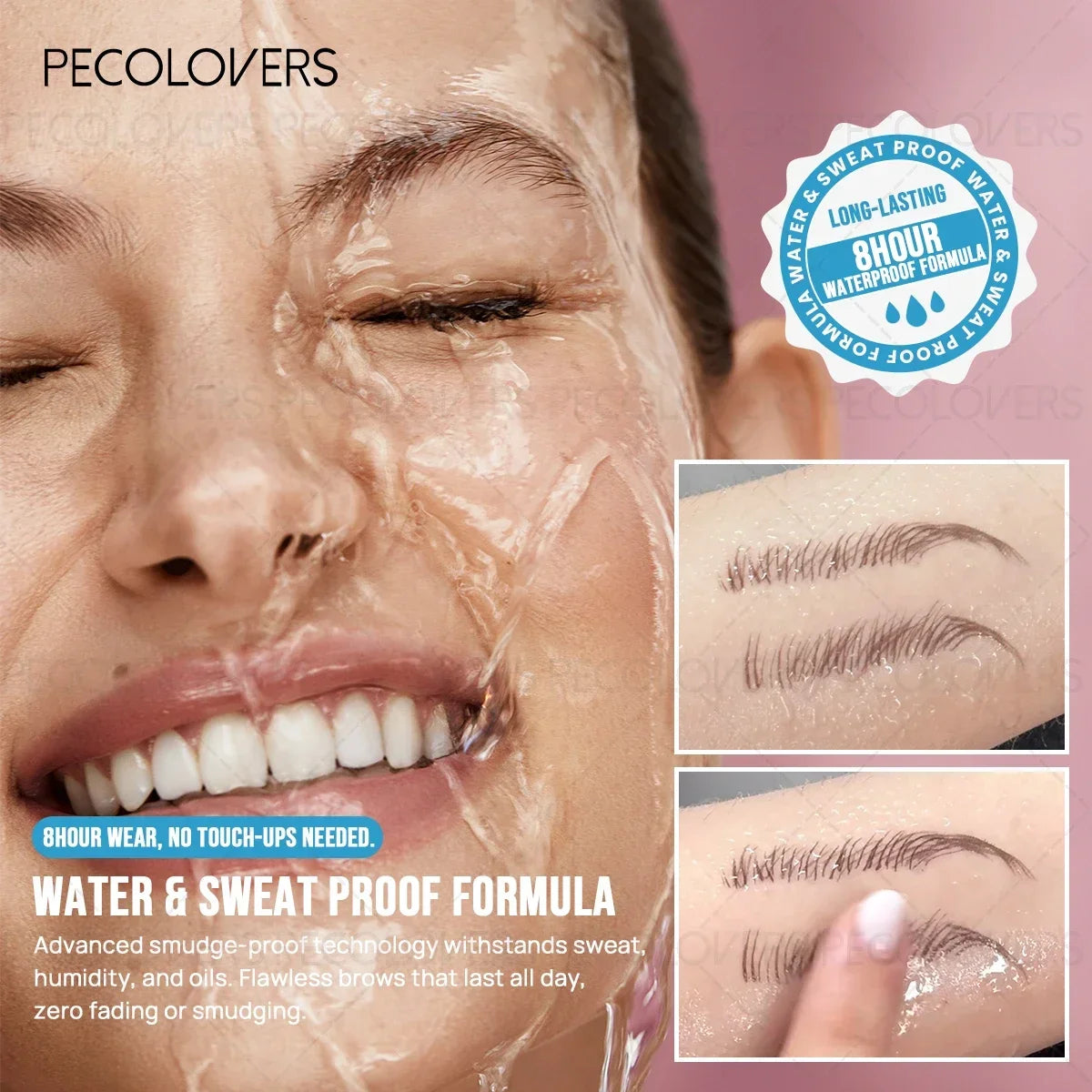 1PC Liquid Eyebrow Pencil - Multi-Function Hairline Filling, Ideal for Holiday Makeup (Christmas)
