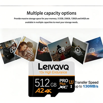 SD Memory Card 128GB 256GB 512GB SD Micro Card V60 U3 TF Card Memory Microsd For Xiaomi Surveillance Devices Drone SD Flash Card
