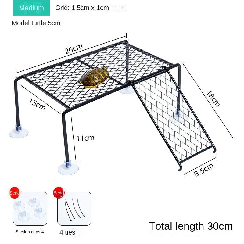 Drying Platform Turtle Tank Decoration Sun Platform Climbing Platform Resting Platform Water Turtle Floating Island