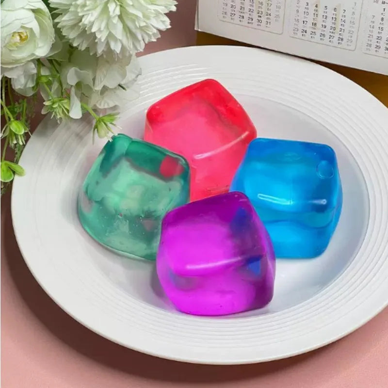 Mini Candy Plastic Pinching and Stress Relief Tool Maltose Pinching Stress Relief Toy Soft, Skin Friendly,Durable Party Favors