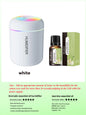 180ML Mini Air Humidifier USB Electric Aroma Diffuser Essential Oil Purifier Aromatherapy Mist Maker Lights For Car Home Bedroom