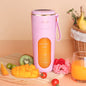 Upgraded Wireless Juicer with 14-Blade 304 Stainless Steel Blades, Smart Battery Display, Portable Juicing Cup