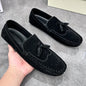Loafers Men Casual Shoes Tassel Brogue Big Size Driving Shoes Men Loafers Moccasins Breathable Slip on Loafers for Men Shoes