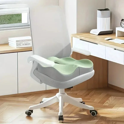 Ergonomic Memory Foam Seat Cushion Orthopedic Tailbone Pillow For Office Chair Car Driving Hip Support Sciatica Pain Relief Pad