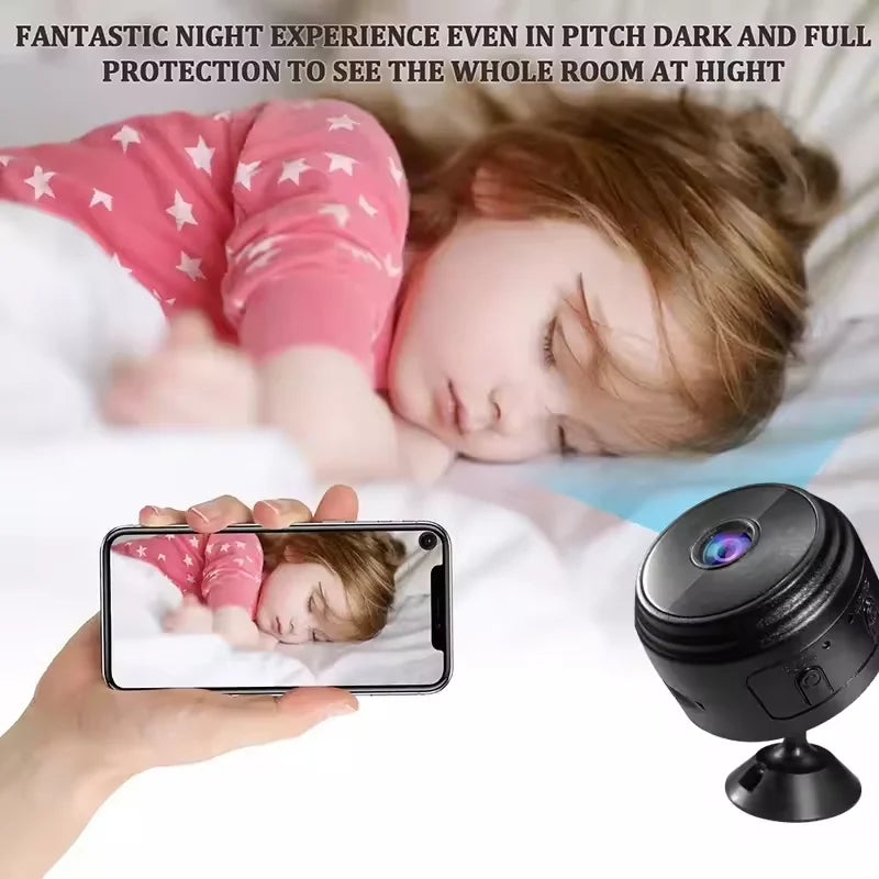 New A9 WiFi Mini Camera Wireless Video Recorder Security Protection Camera Smart Home Monitoring Camera For Infants And Pets