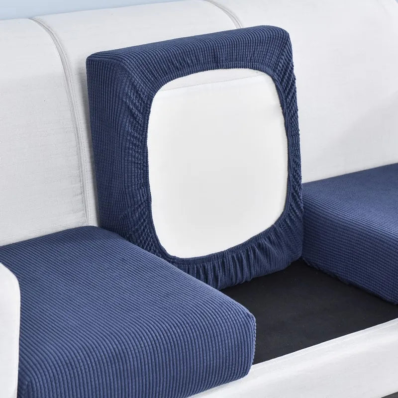 Polar Fleece Sofa Seat Cushion Cover Elastic Sofa Covers for Living Room Pet Kids Mat Chair Cover Furniture Protector 10 Sizes